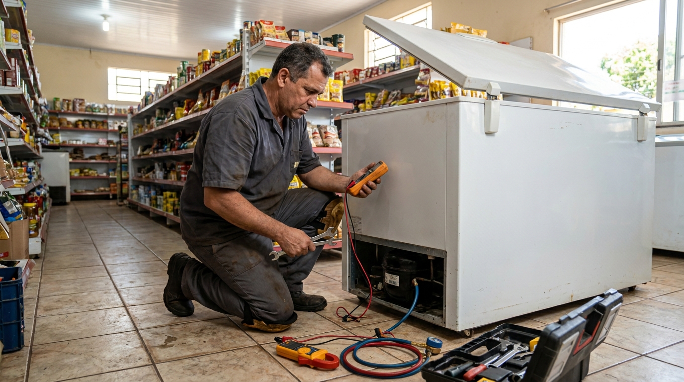 Manutenção em Motor Ventilador em Viamão‑RS